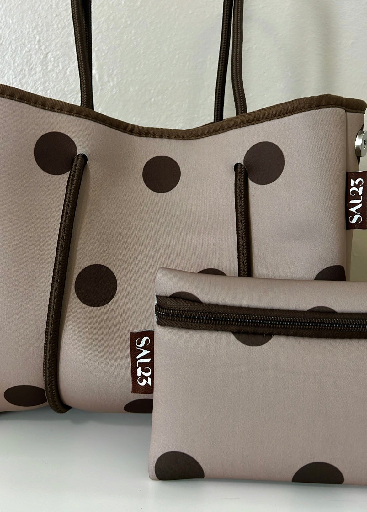The Petite Tote Bag • POLKA DOTS
