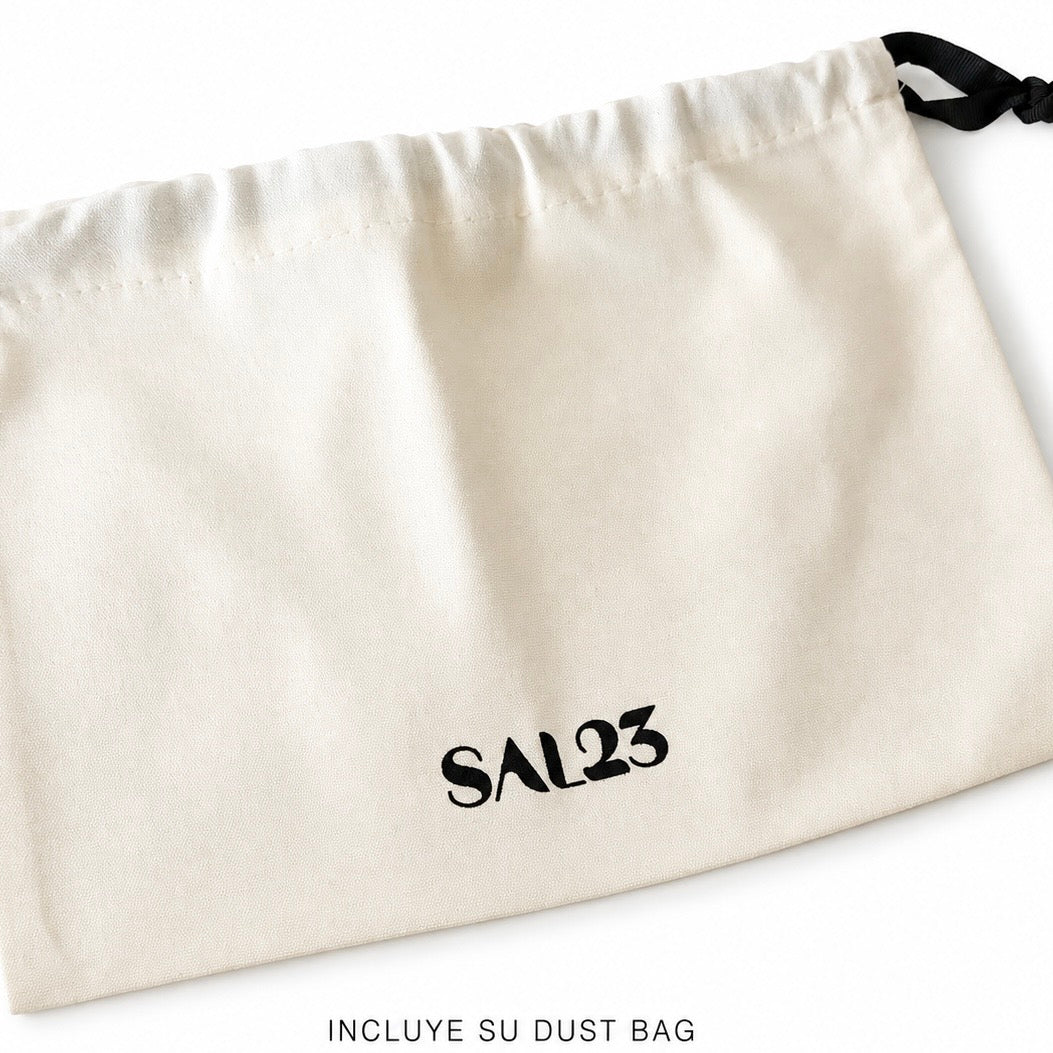 Cosmetic Bag - Black & Ivory