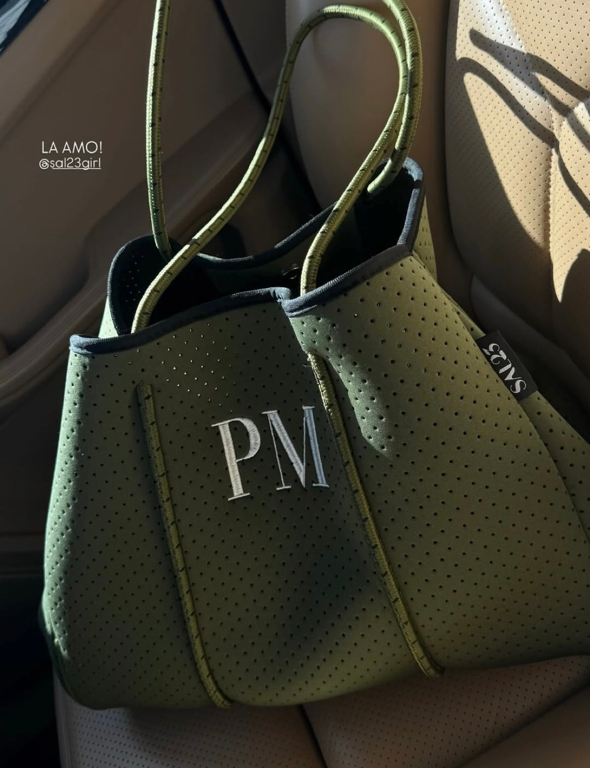 Olive Tote Bag