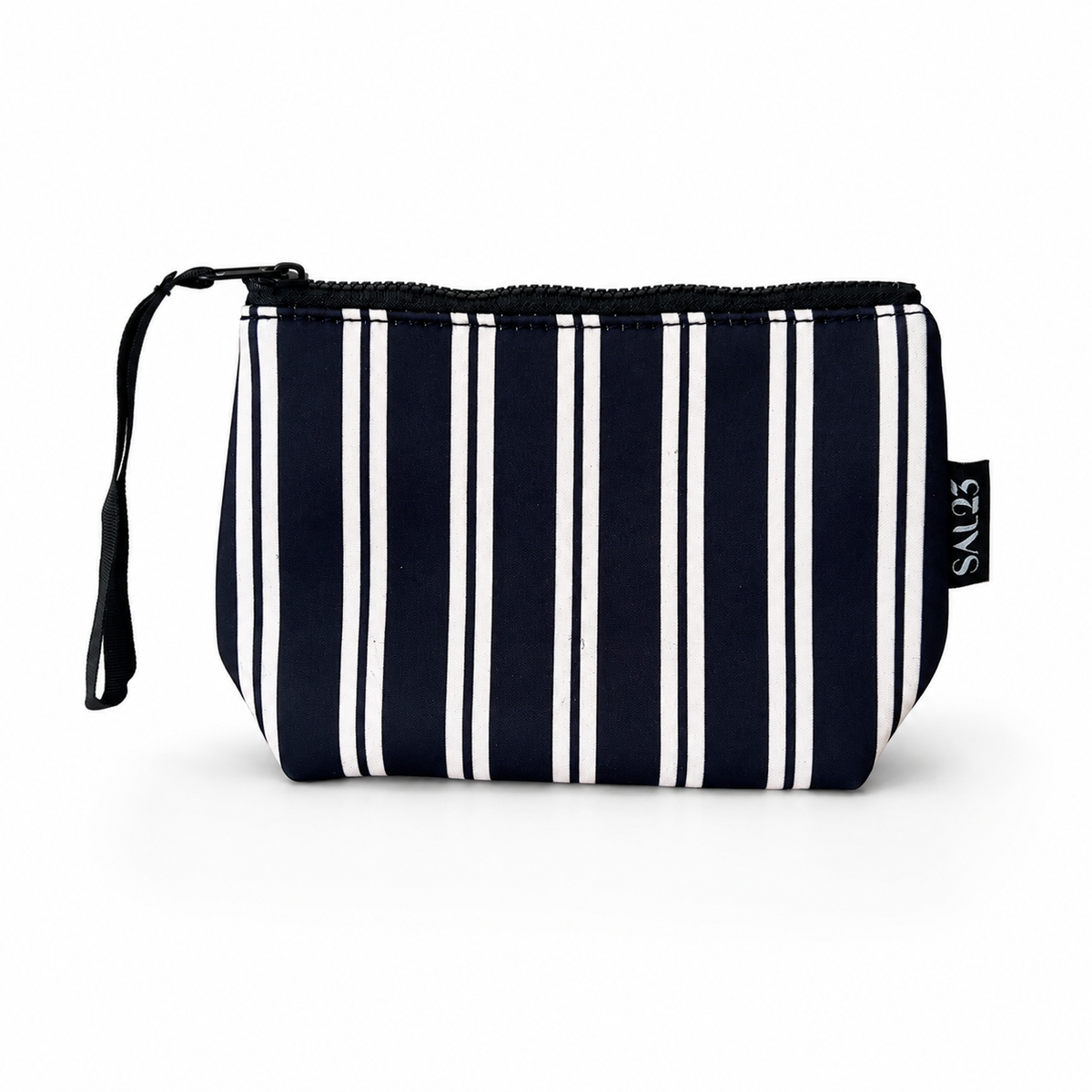 Cosmetic Bag - Black & Ivory