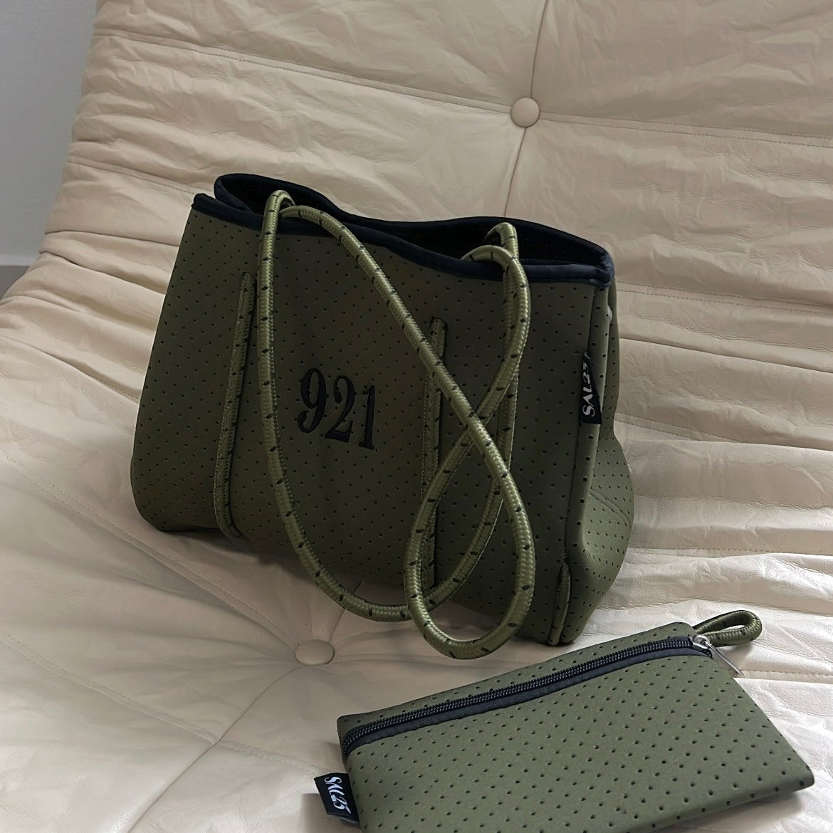 The Petite Tote Bag • Olive