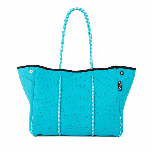 Aqua Tote Bag