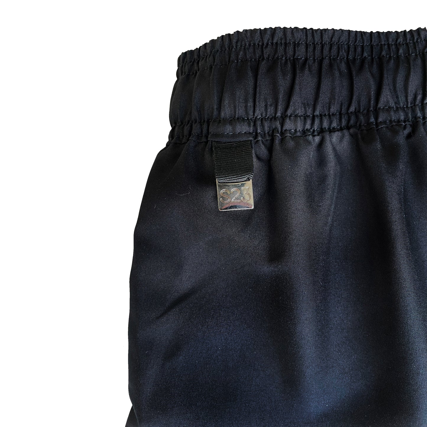 SOLID BLACK SWIMTRUNK