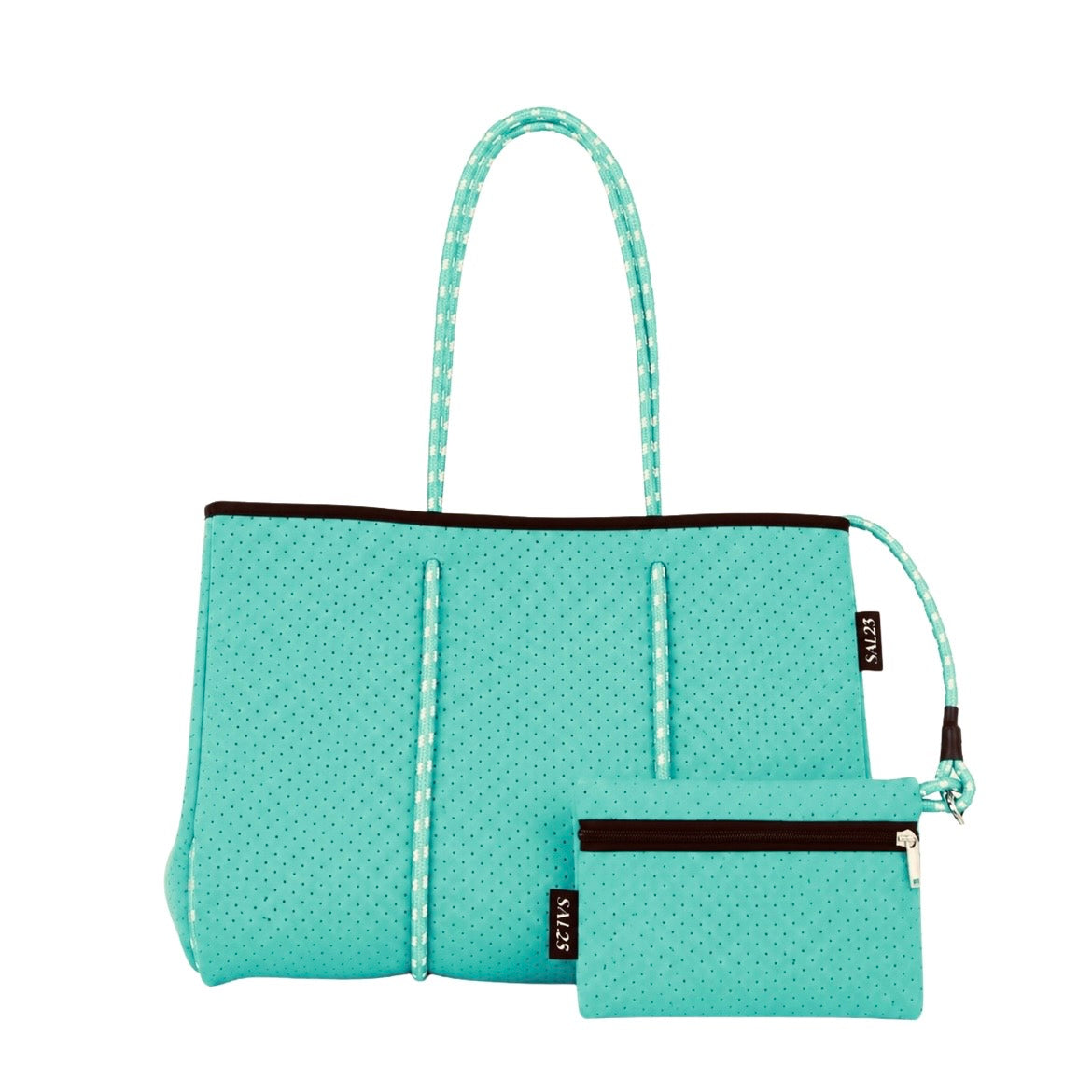 Turquoise Tote Bag