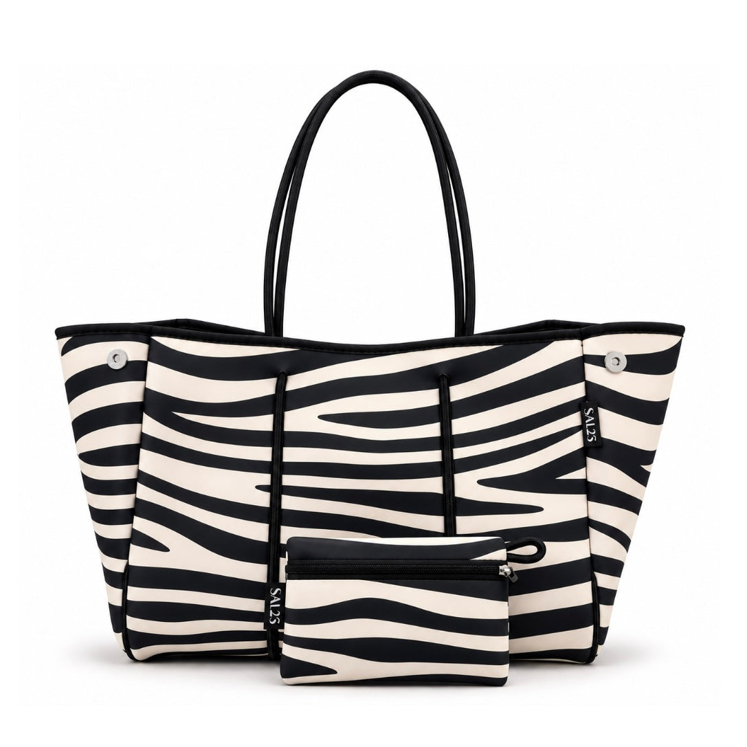 *Pre Order 6-7 Weeks* Zebra Tote Bag