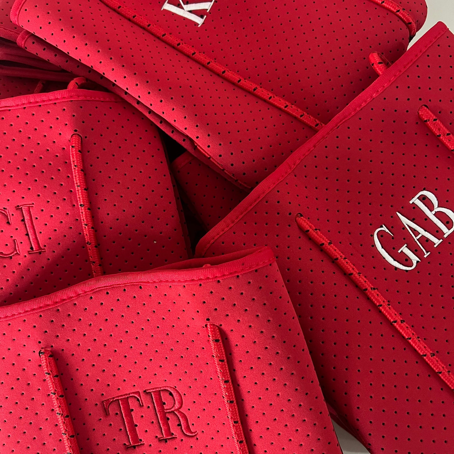 The Petite Tote Bag • Red