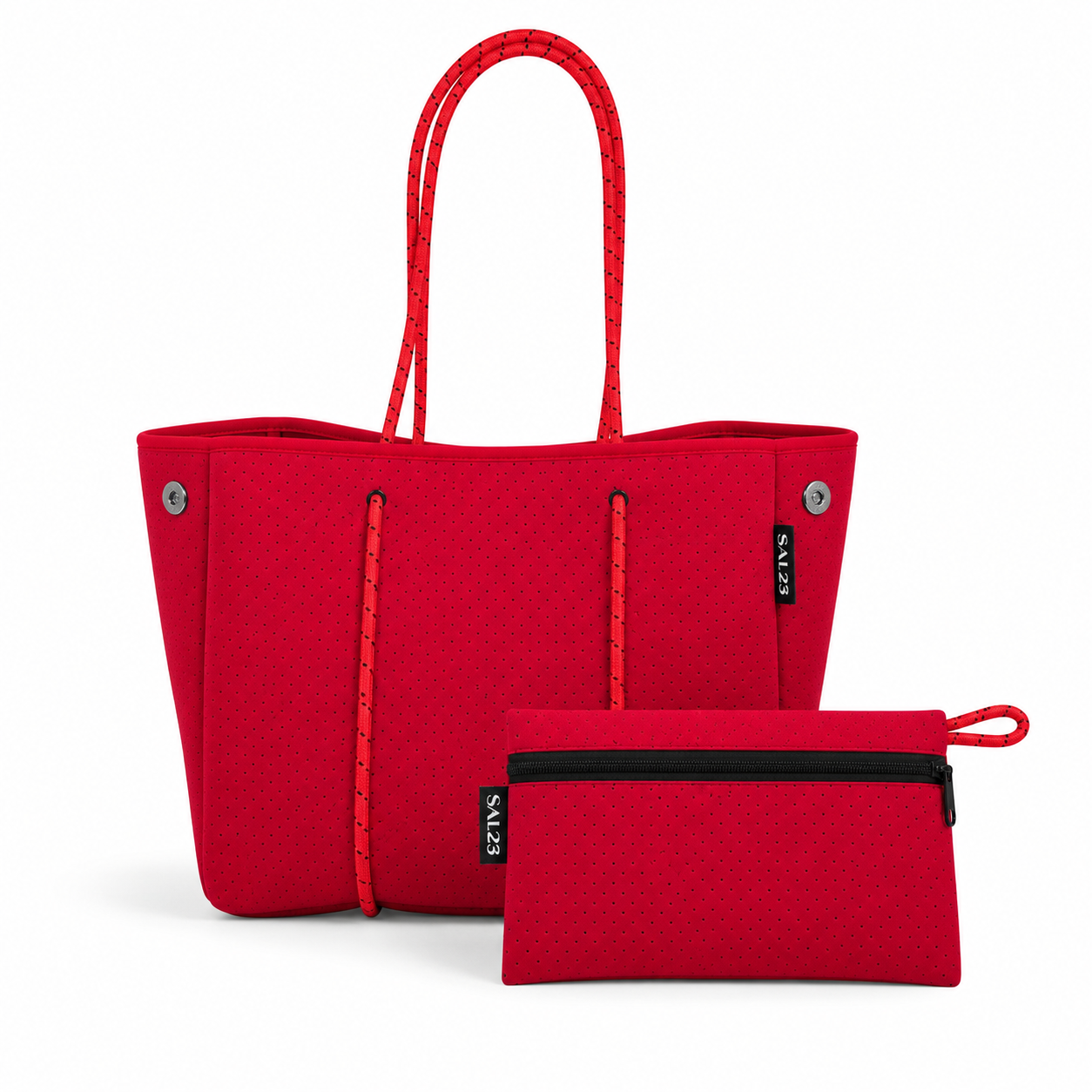 The Petite Tote Bag • Red