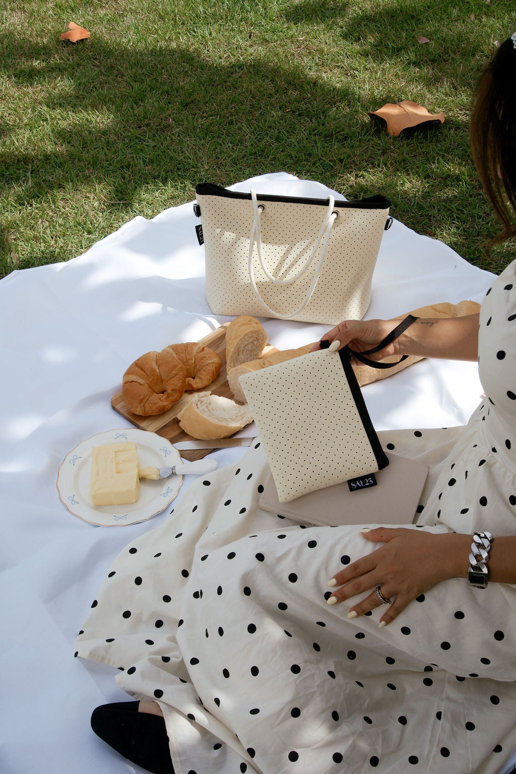 Butter Yellow Medium Tote Bag