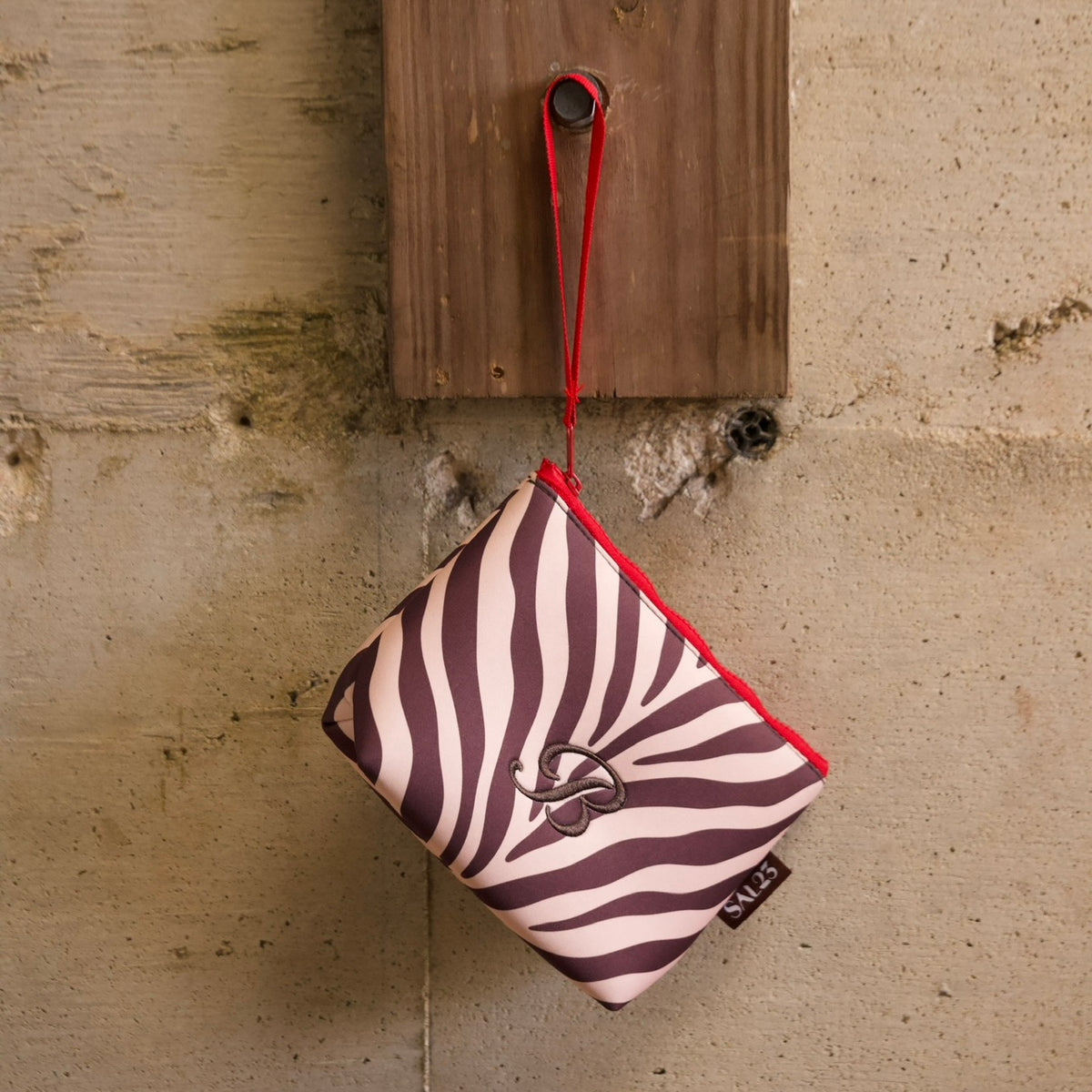 Zebra Cosmetic Bag
