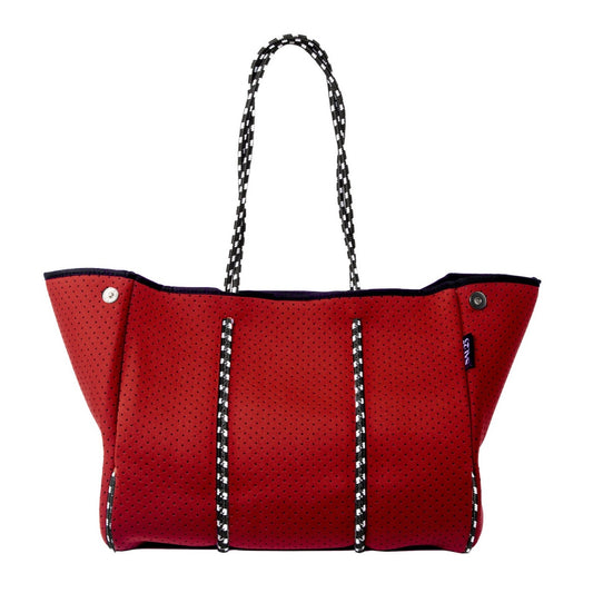 Cherry & Black Tote Bag