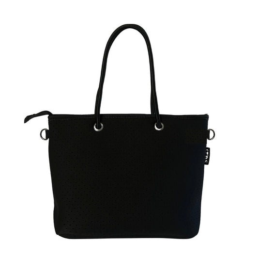 Black Medium Tote Bag