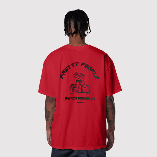 PRETTY PEOPLE OVERSIZED T - SHIRT