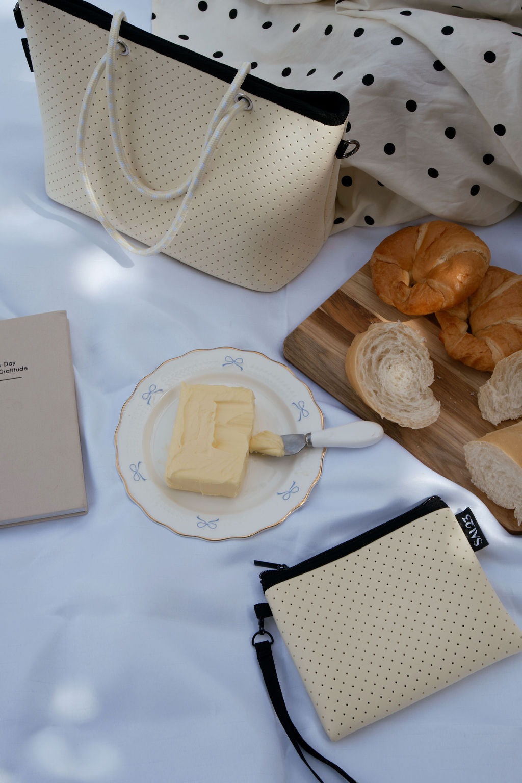 Butter Yellow Medium Tote Bag