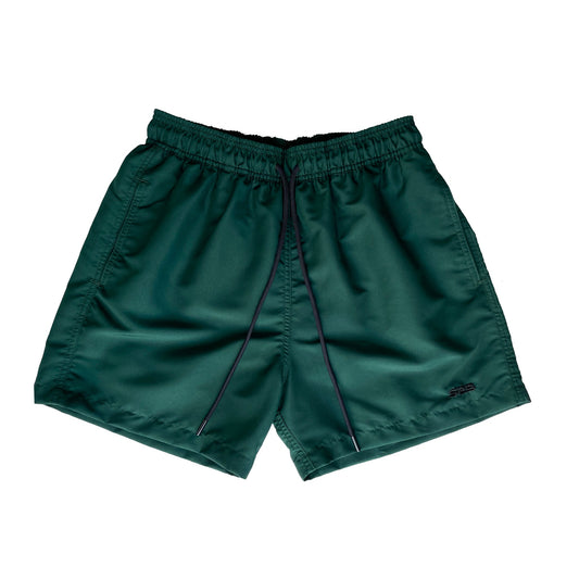 SOLID GREEN SWIMTRUNK