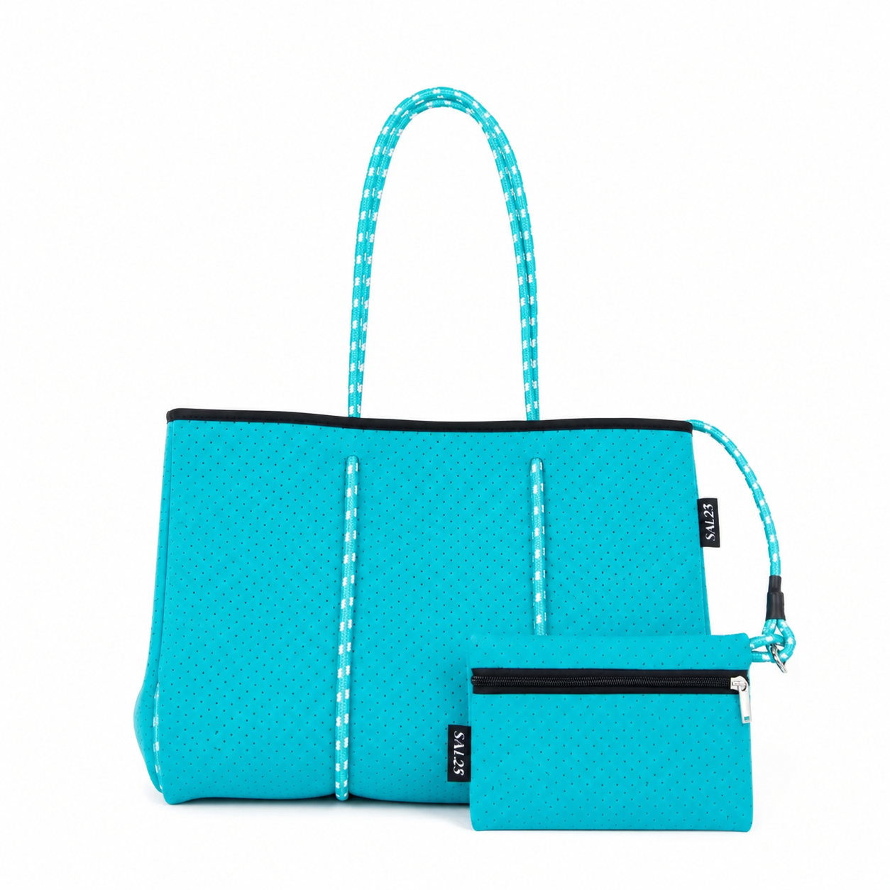 Aqua Tote Bag