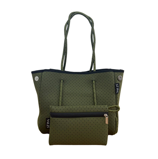 The Petite Tote Bag • Olive