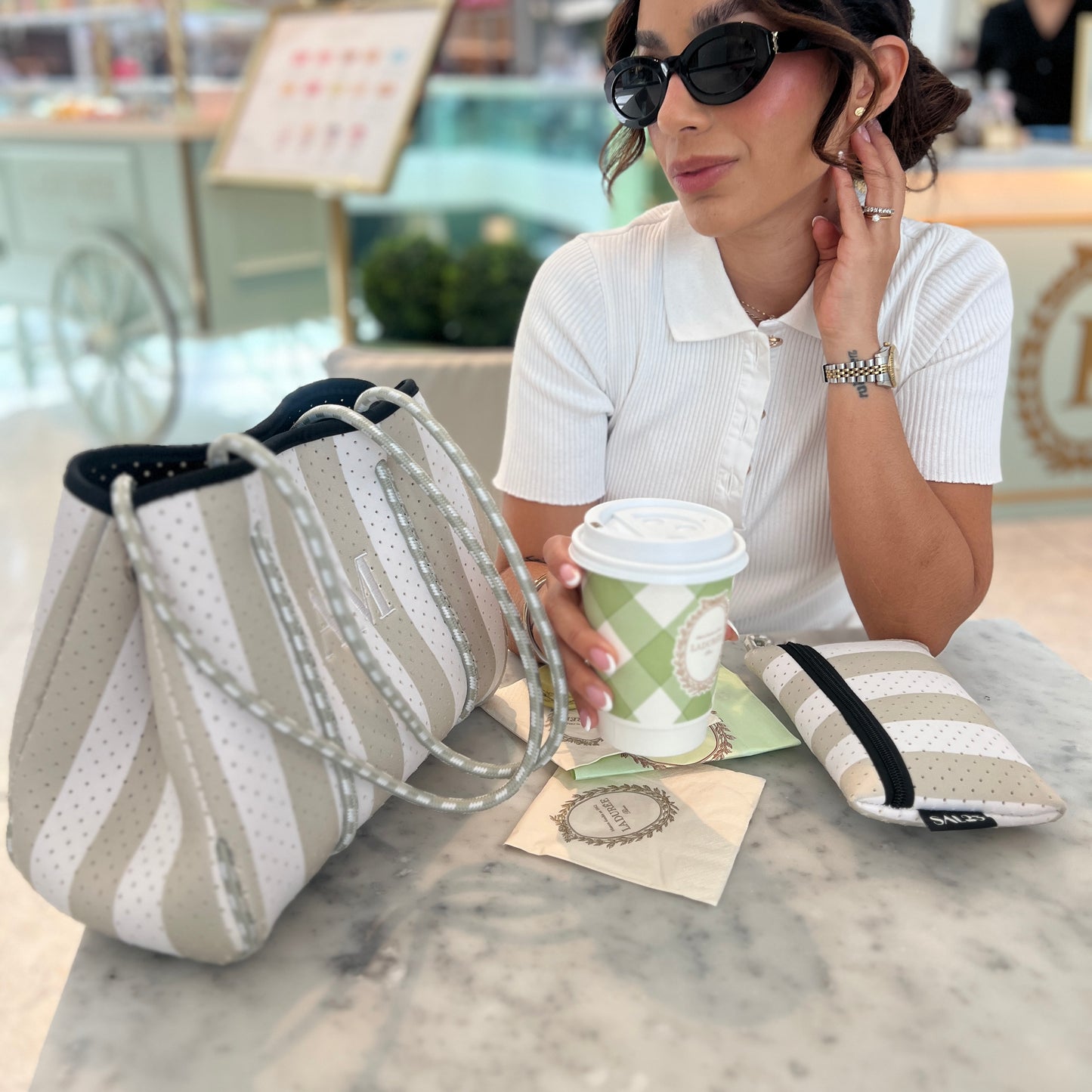 The Petite Tote Bag • Riviera