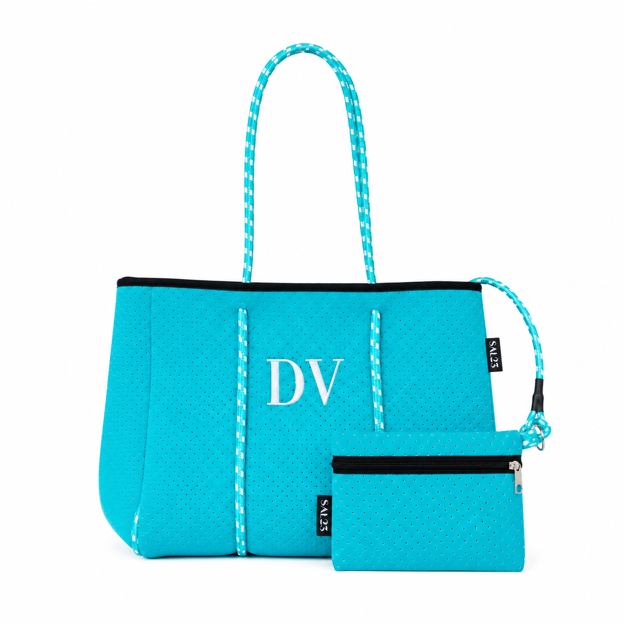 Aqua Tote Bag