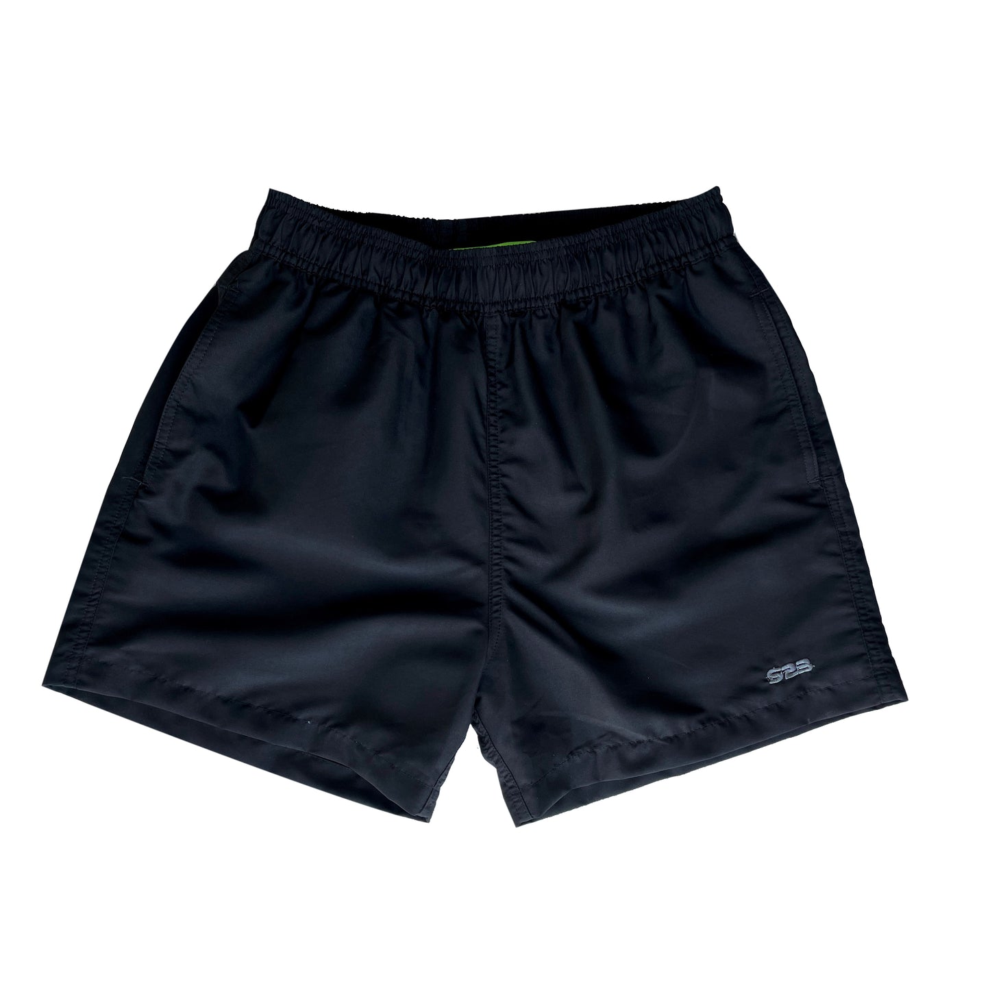 SOLID BLACK SWIMTRUNK