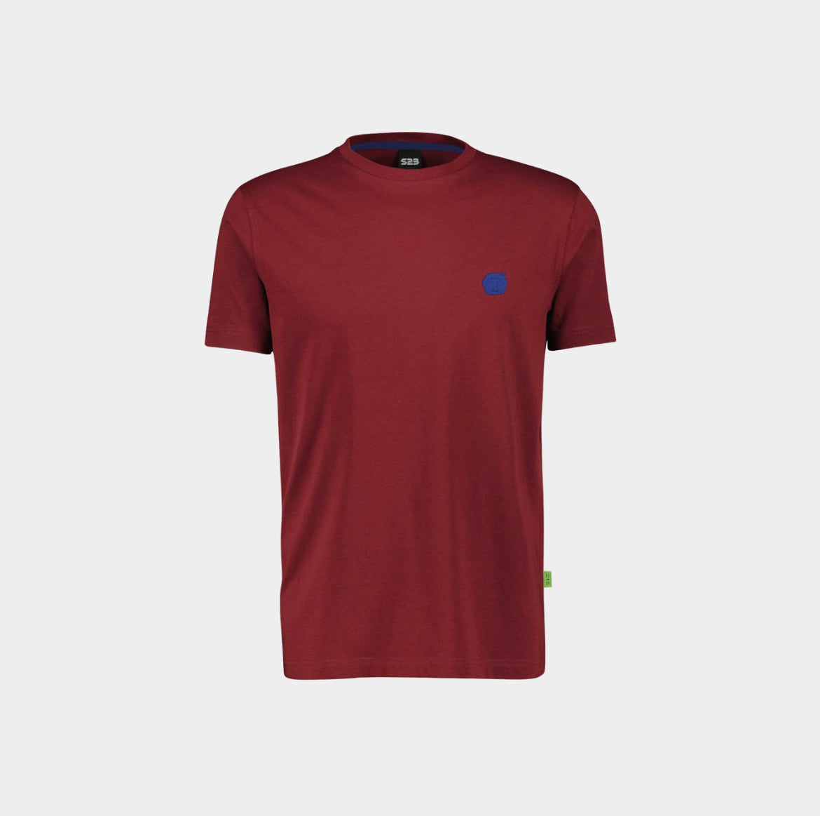 BURGUNDY BASIC T - SHIRT