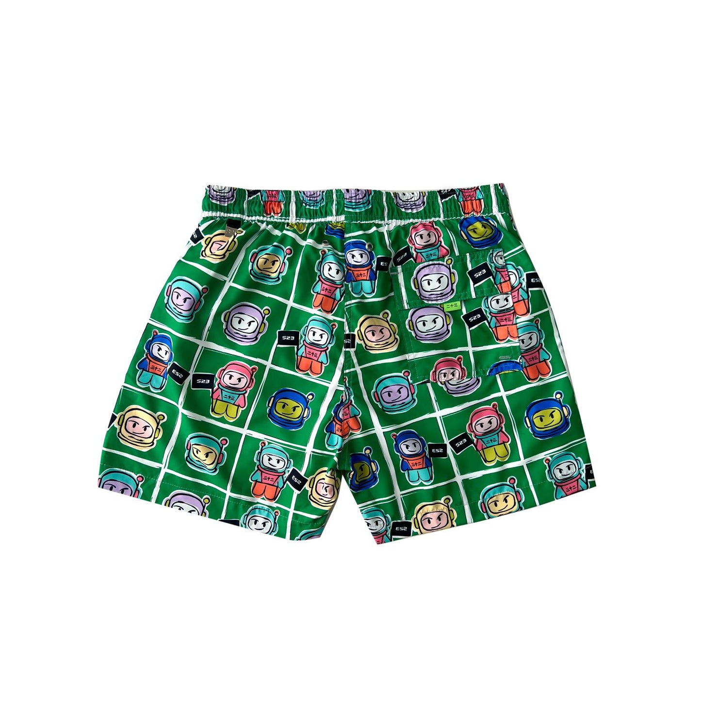 GREEN ASTROS SWIMTRUNK