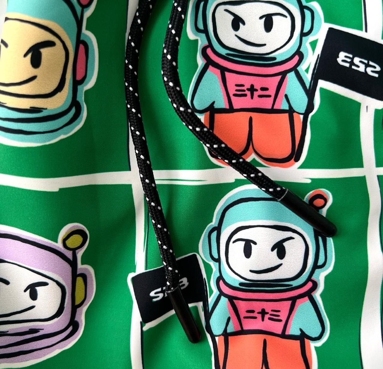 GREEN ASTROS SWIMTRUNK