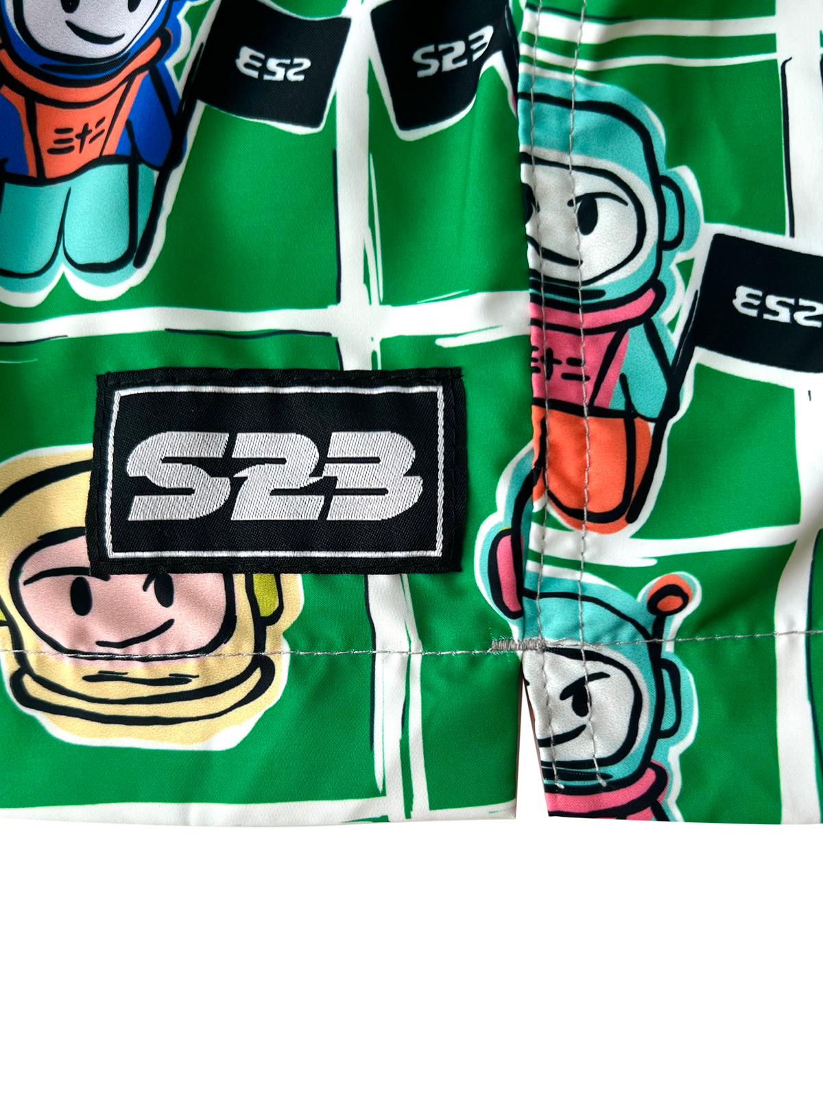 GREEN ASTROS SWIMTRUNK